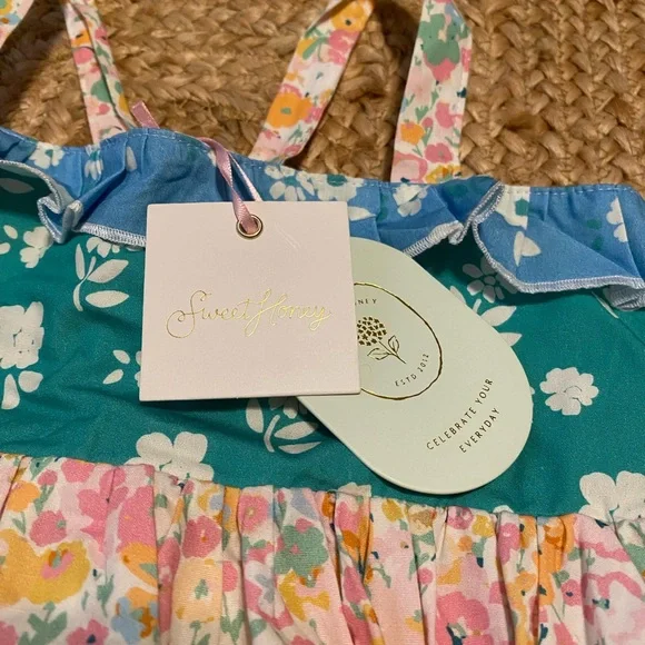 SweetHoney girls floral spring dress - Picture 6 of 12